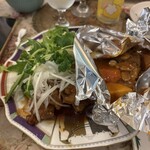 西洋亭 - チキンレモンとハンバーグ