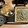へぎそば 昆 - へぎそば（冷）＋かき揚げ