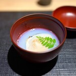 天冨來 ゆきむら - 蛤の潮汁。