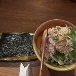 創作居酒屋428 - イチオシ❗️まぐろと刻み山葵の美味しいアテ