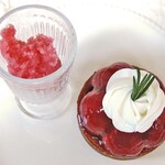 バンマリー - 苺のタルト