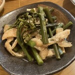 もつやきはる - わらび煮浸し