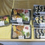 道の駅あいづ - 料理写真:『農産物マーケット』で販売されている弁当類