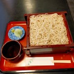 いなり庵 - 2025年5月14日(水)  せいろ２枚 コシの強い更科蕎麦です。