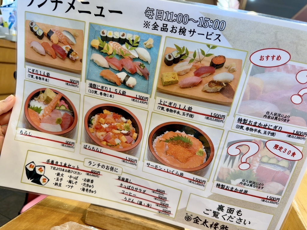 金太 楼 鮨 守谷 店