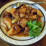 燕京 - 若鶏のソース煮込