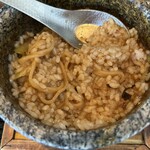 麺の道 あをによし - 〆のリゾット風も絶品！