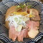 麺の道 あをによし - つけ麺アップ☺️