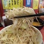 麺屋 あっ晴れ - もやしどっさり