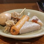 桶家乃隠居 - おでん４種