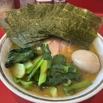 ラーメン濱野家 - 得ましラーメン　小松菜