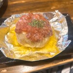 だれやめや - じゃがバター酒盗のせ
