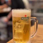 チョップスティックス - 氷入りのビール