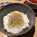 亀甲屋 - ちりめん山椒ごはん