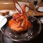 やまぐち - フルーツトマトのパスタ　伊勢海老と