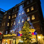 馬車道十番館 レストラン - 夜はイルミネーションも綺麗です。