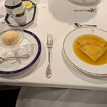 馬車道十番館 レストラン - アイスを添えて