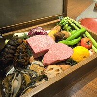 鉄板焼き 恵伝 - 本日の食材