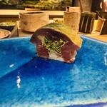 鮨shizuku 西天満 - 鯖の棒鮨