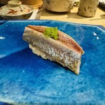 鮨shizuku 西天満 - どんちっちアジ(絶品)(追加おかわり)