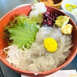 御食事処 日野治 - シラスの絶妙な量が技アリ〜