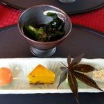 JAPANESE CUISINE 漣 - 前菜，小鉢