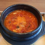 サムギョプサルと野菜 いふう - ・「彩り野菜のサムギョプサルランチセット(¥1600)」の選択ユッケジャン。