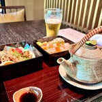 餐廳 翠葉 - ランチコース「紫苑」　HP申込で早期予約20%割引でした。