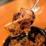 バル・バロッサ - パエリア (ぎふ清流美どりと白井農園産筍、スナップエンドウのパエリア インディア風)