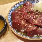 焼肉 カウズ - 炙りレバー