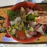 万葉庵 - 料理写真:海鮮丼