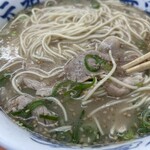 元祖ラーメン長浜家 - 替玉投入後