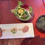 トラットリア サンタ テレーザ - 【Bセットの前菜・サラダ・スープ】