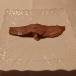 麤皮 - ローストビーフ、いちじく