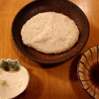 蕎麦おさめ - 粗挽きそばがき