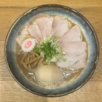 RAMEN JUNKEYZ - 魚介白湯そば（1050円）＋特製（400円）＋大盛り（100円）