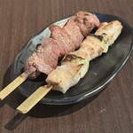 鳥勝 - レバーとねぎま