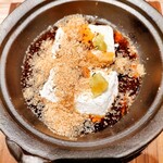 近畿大学水産研究所 大阪・関西万博 ウォータープラザ店 - 胡麻豆腐～プルプル食感をわさびタレ出頂く～