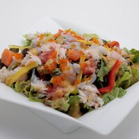 板前海の幸サラダ～特製すりおろし野菜ドレッシング～