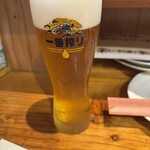 炭火串処 そうげん - 絶品生ビール