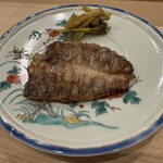 鮨桂太 - メヒカリの素揚げ　花山葵の酢漬け　◎