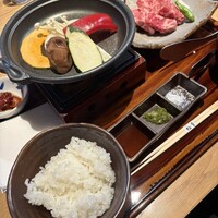 すき焼き 牛しゃぶ 松重 - 