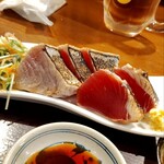 駒沢魚庵 直 - 初カツオ〜、ワカメ欲しかった（笑）