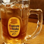 駒沢魚庵 直 - 昼なので烏龍茶（笑）