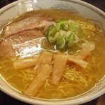ラーメン ふくや - しおラーメン；ウッシッシ，言う事なし @2014/08/15