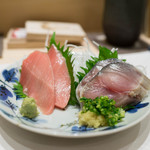 鮨たかし - まぐろ、〆サバ