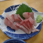 みさき庵 - カンパチの刺身