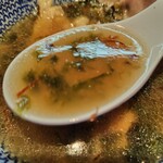 麺家 たけ田 - つけ汁の感じ