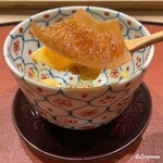 御料理 寺沢 - 毛蟹の玉地締めにフカヒレ