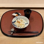 御料理 寺沢 - ごはんのお代わりをして
